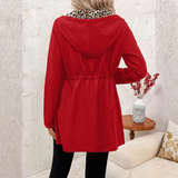 Chaqueta Capucha Leopardo