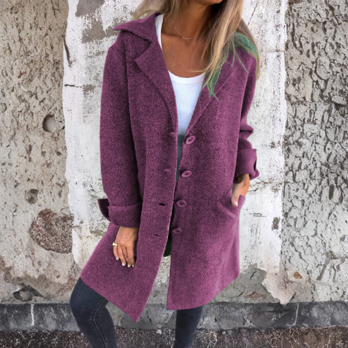 Abrigo Bouclé Oversize