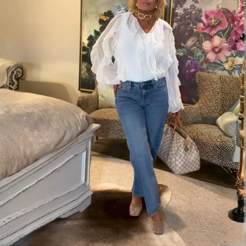 Blusa Volantes Ruffle