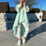 Camisa Asimétrica Oversize