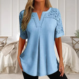 Blusa Encaje Hombros