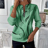 Blusa Plumas Brillantes