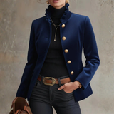 Blazer Terciopelo Ruffle